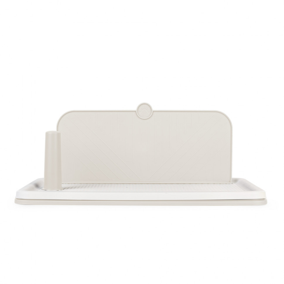 Лоток для собак Альтернатива ALTA, бело-бежевый