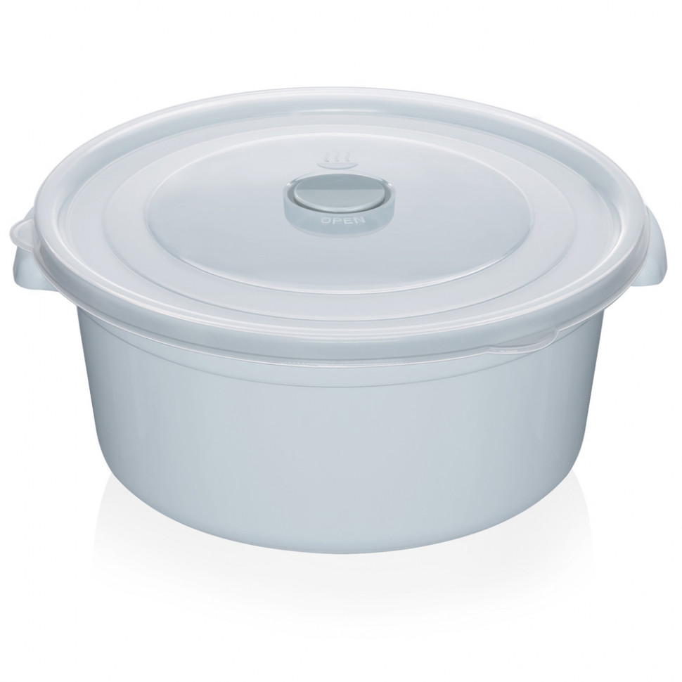 Ёмкость для микроволновой печи ElfPlast 3 л, серый