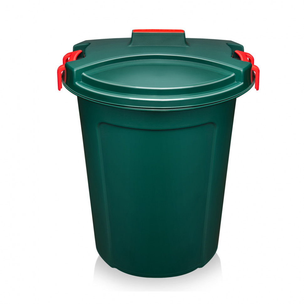 Бак хозяйственный ElfPlast Геркулес 70 л, тёмно-зелёный