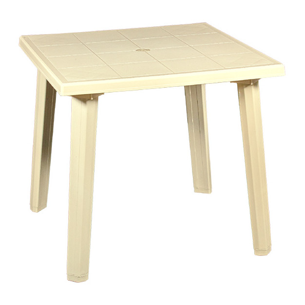 Стол садовый Ар-Пласт Оливия, 78 x 78 см, бежевый