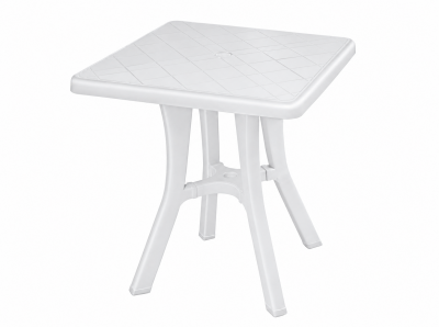 Стол садовый ElfPlast, 70 см, белый