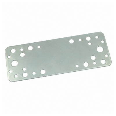 Пластина крепёжная Металлист 18 x 6,5 см, цинк